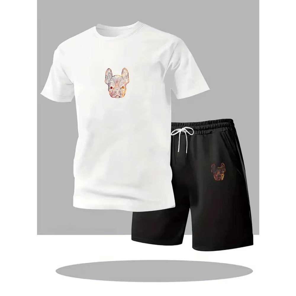 Summer Clothing Haul - Men's Fashion Street Short Sleeve Set