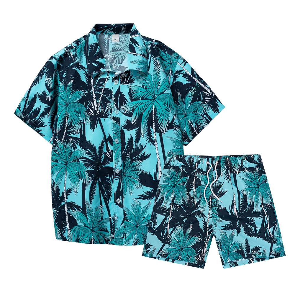 Summer Clothing Haul - Hawaiian Coconut Tree 3D Print Men