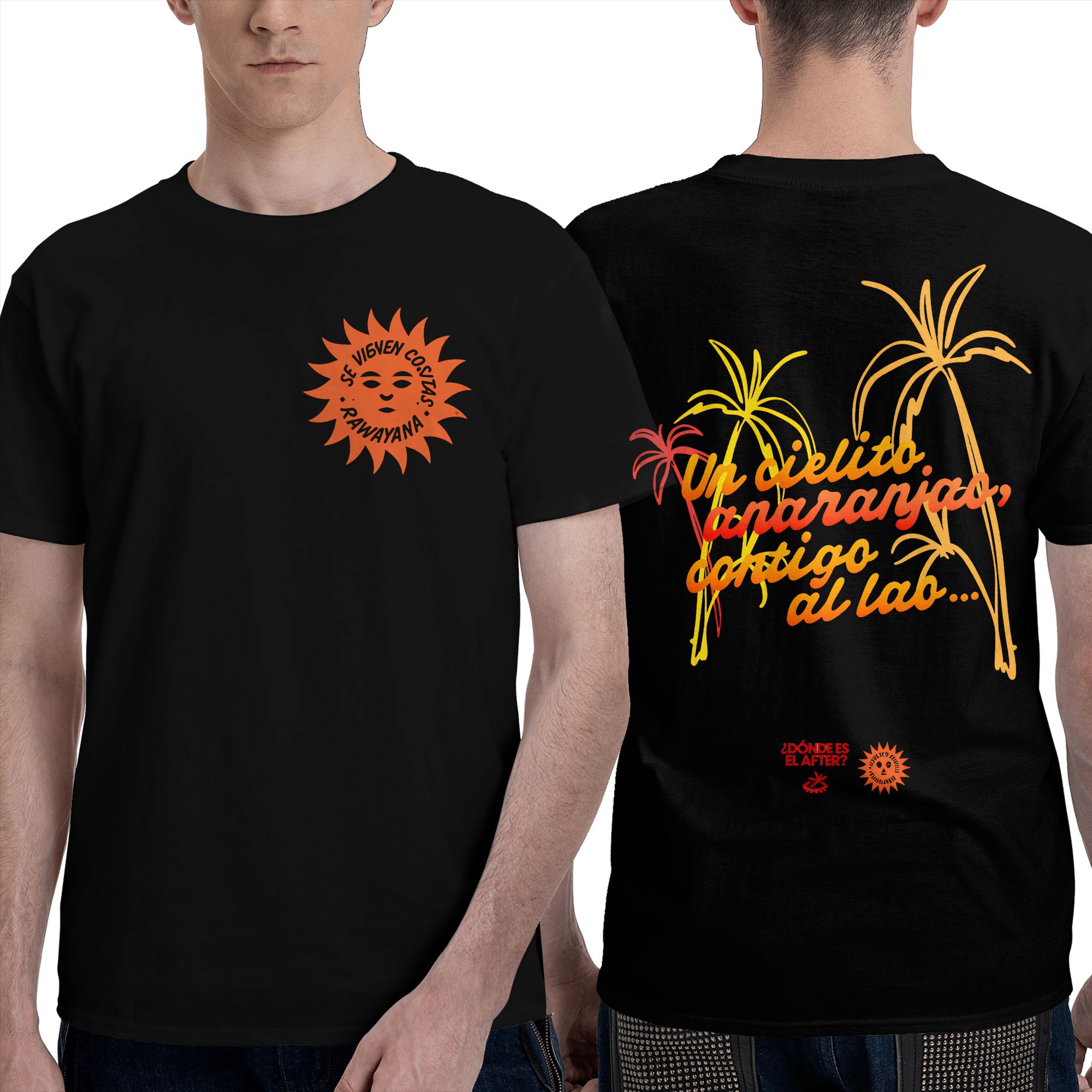 Summer Clothing Ideas Men - Men T-Shirt Rawayana ¿Donde Es El
