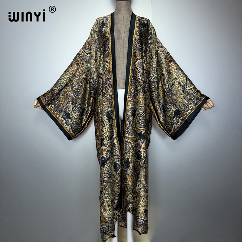 Summer Clothing Young Women - WINYI kimono summer Cardigan africa beach