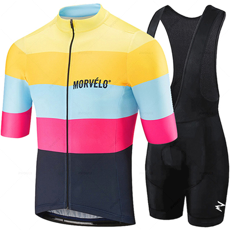 Summer Clothing Sale Men - 2022 Team Morvelo Cycling Jersey 19D