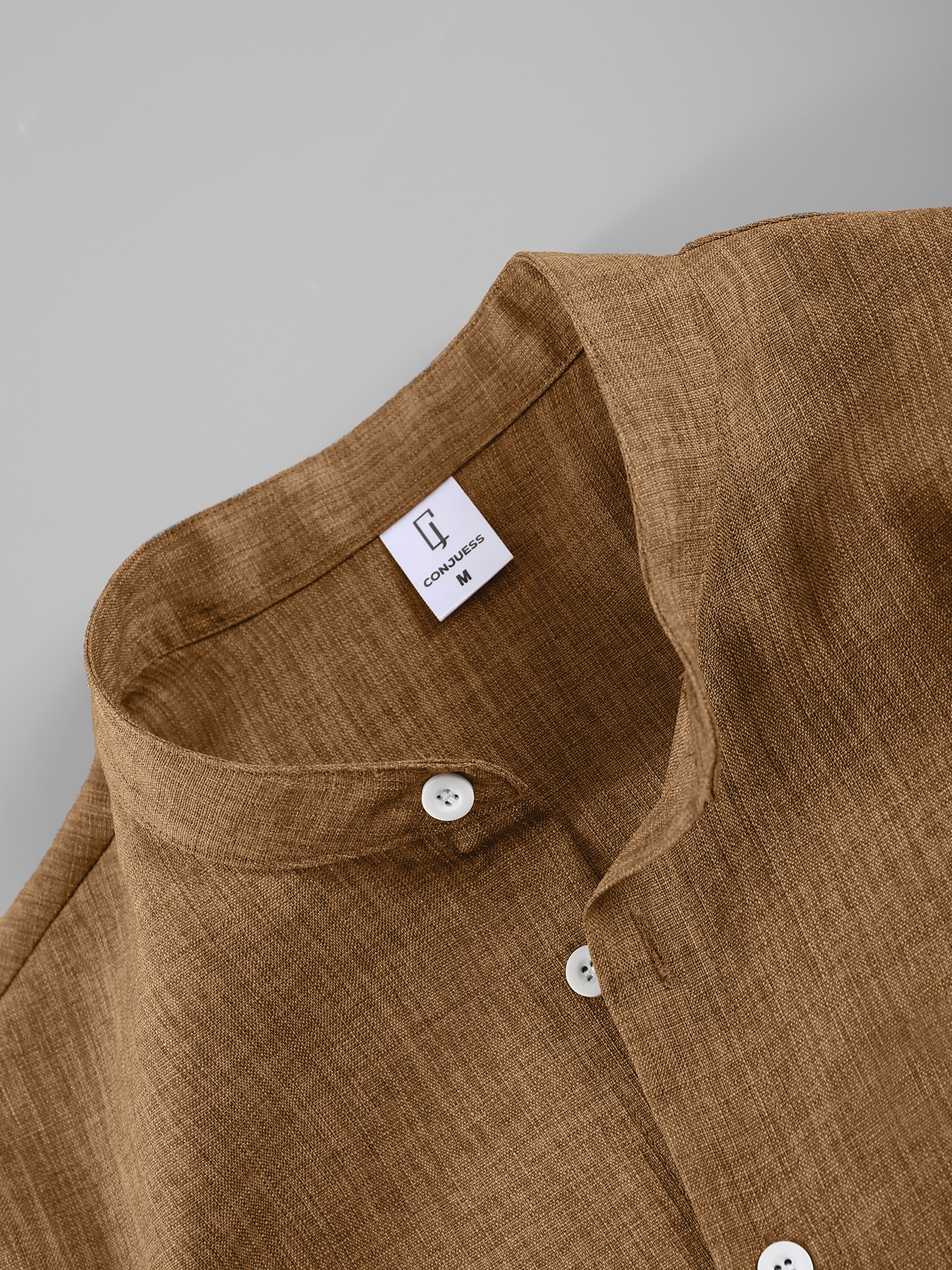 Summer Men's Cotton Linen Text - Summer Clothing Linen ulasan dan harga