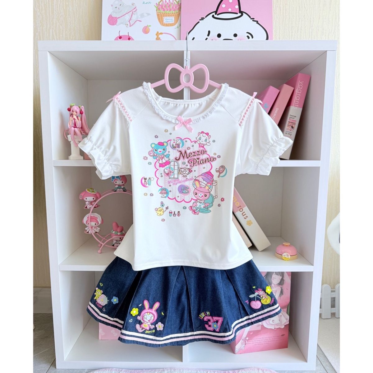 Japanese Sweet Skirt Sets Summ - Summer Japanese Clothing ulasan dan harga