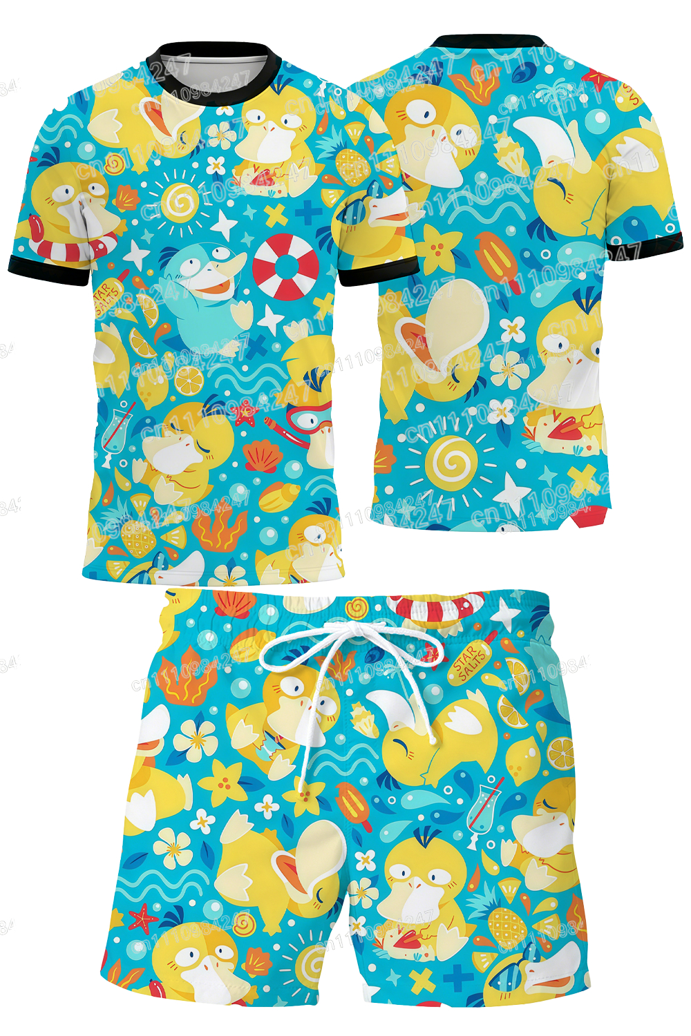 2026 Hot Sale Pokemon Psyduck  - Summer Clothing Sale Men ulasan dan harga