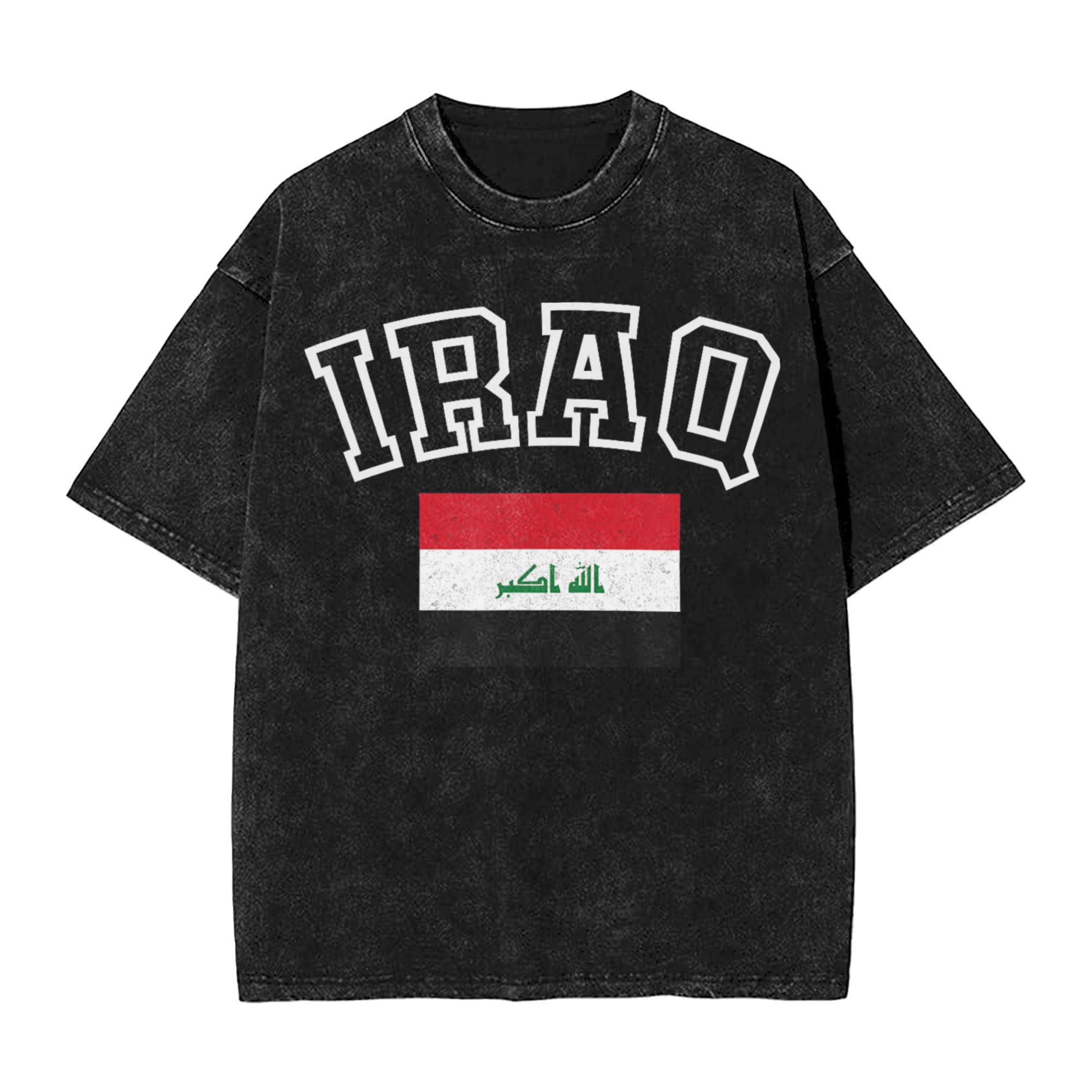 Iraq Flag Retro Men's T Shirts - Summer Clothing Ideas Men ulasan dan harga