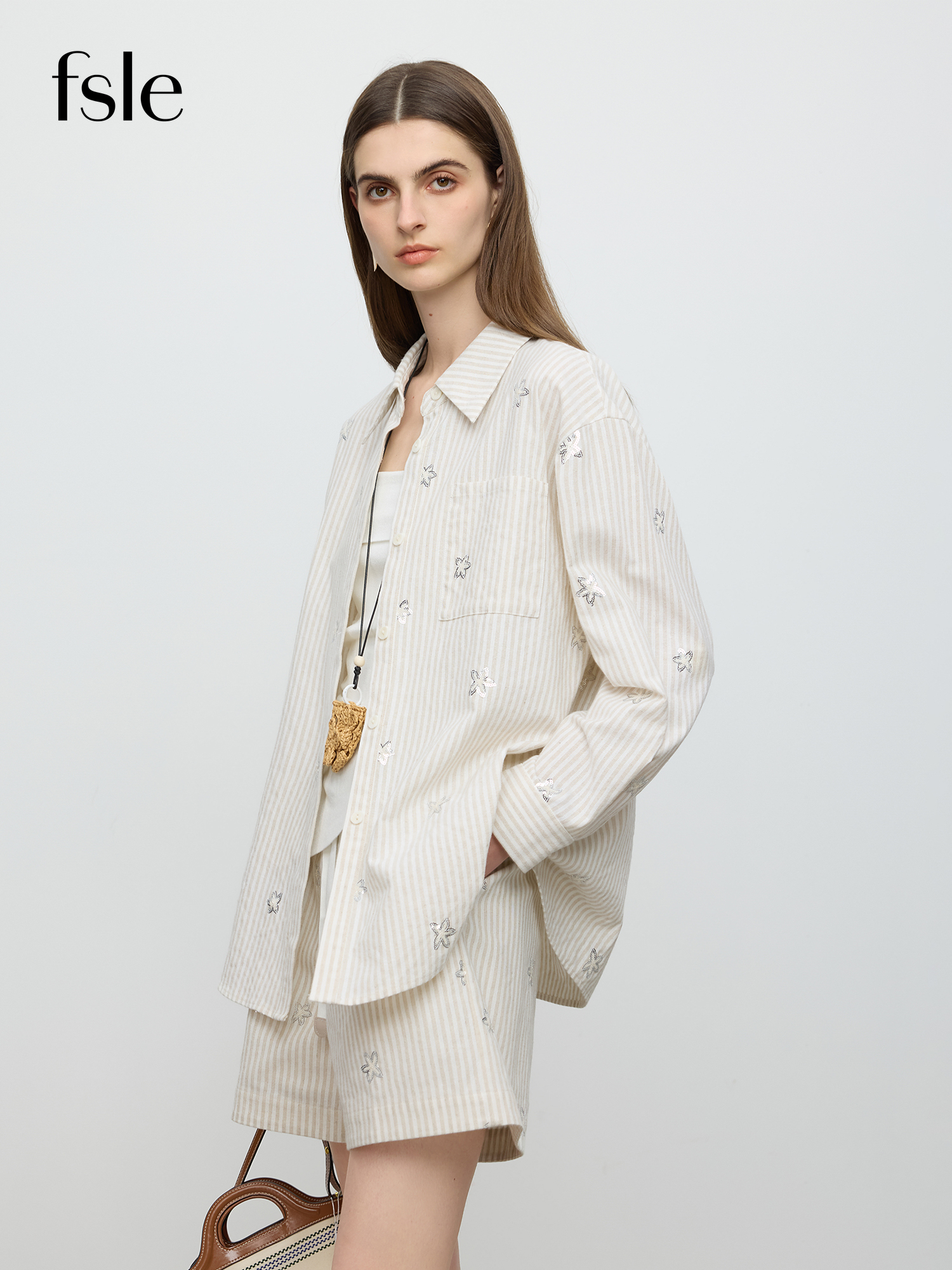 FSLE【Premium Series】 2025 Summ - Summer Clothing Linen ulasan dan harga