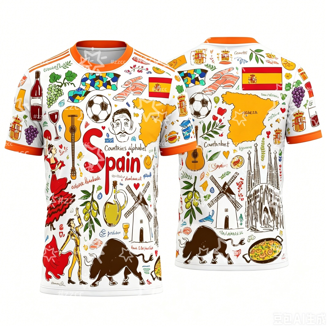 2026 Spanish football jersey S - Summer Clothing In Spanish ulasan dan harga