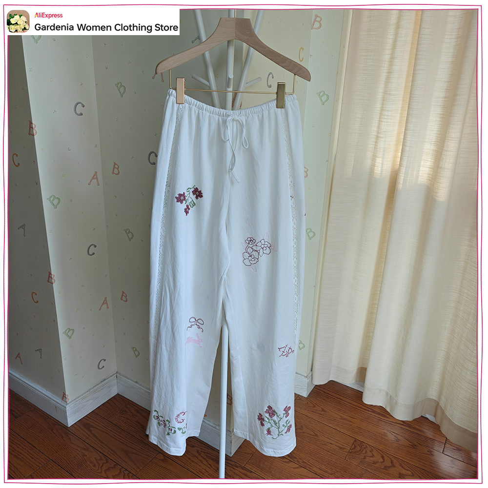 Stylish Embroidered Pant Sets  - Summer Clothing Haul ulasan dan harga