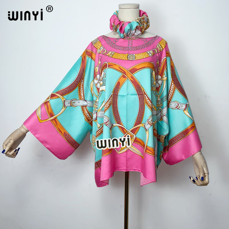 WINYI 2021 Elegant Printed Sum - Summer Clothing Young Women ulasan dan harga