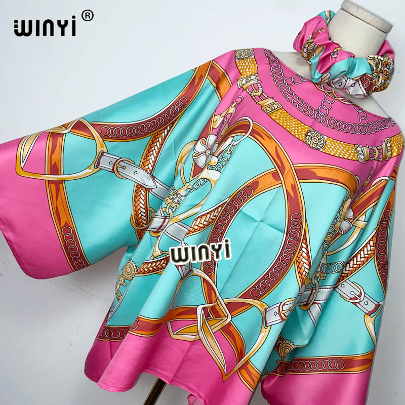 WINYI 2021 Elegant Printed Sum - Summer Clothing Young Women ulasan dan harga