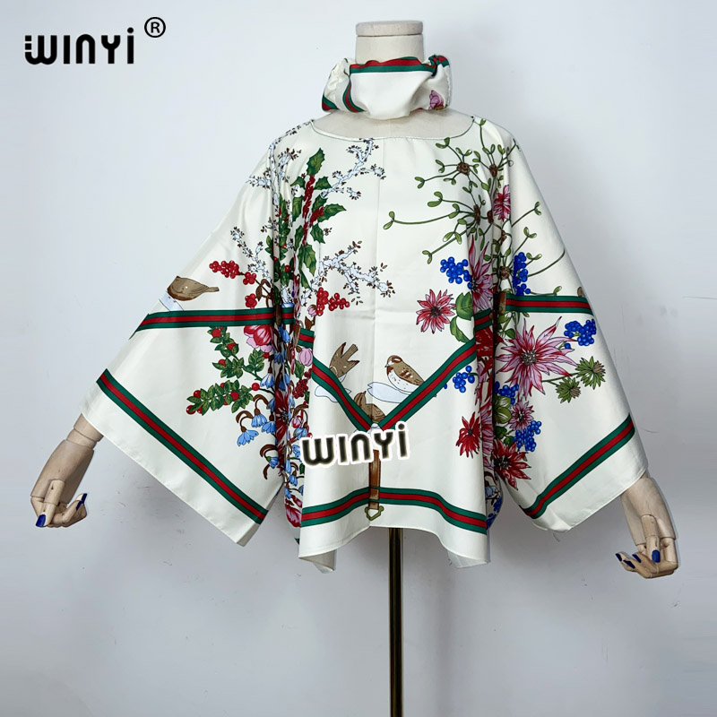 WINYI 2021 Elegant Printed Sum - Summer Clothing Young Women ulasan dan harga