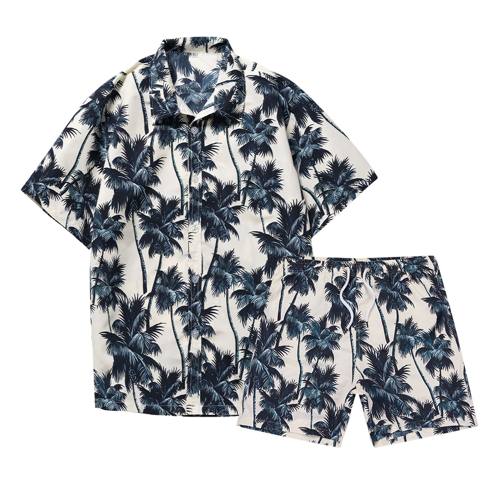 Hawaiian Coconut Tree 3D Print - Summer Clothing Haul ulasan dan harga