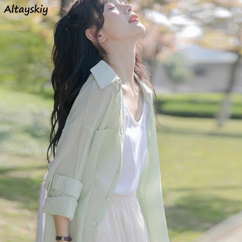 Candy Color Shirts for Women S - Summer Clothing Young Women ulasan dan harga