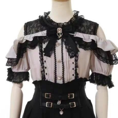 Sweet Cute Girls Short Sleeve  - Summer Japanese Clothing ulasan dan harga