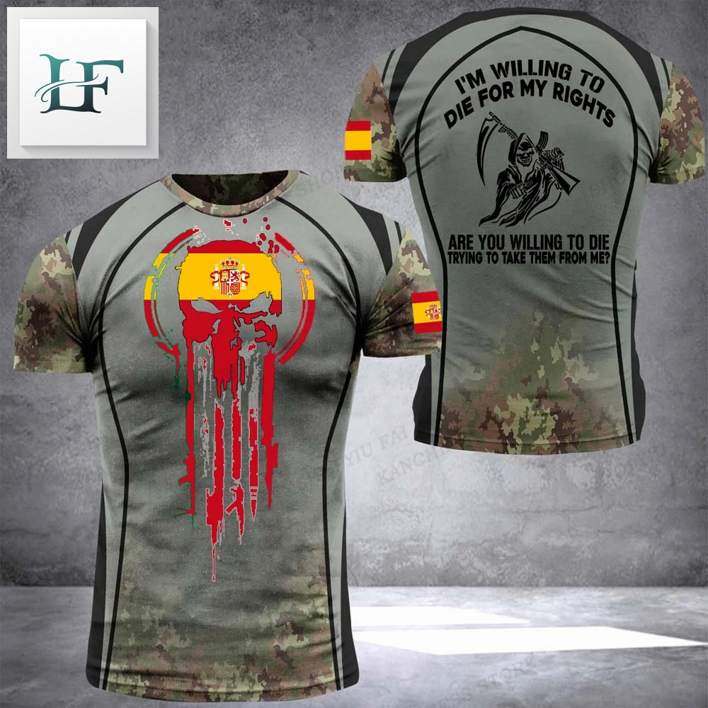 New Fashion Spanish Army Men's - Summer Clothing In Spanish ulasan dan harga