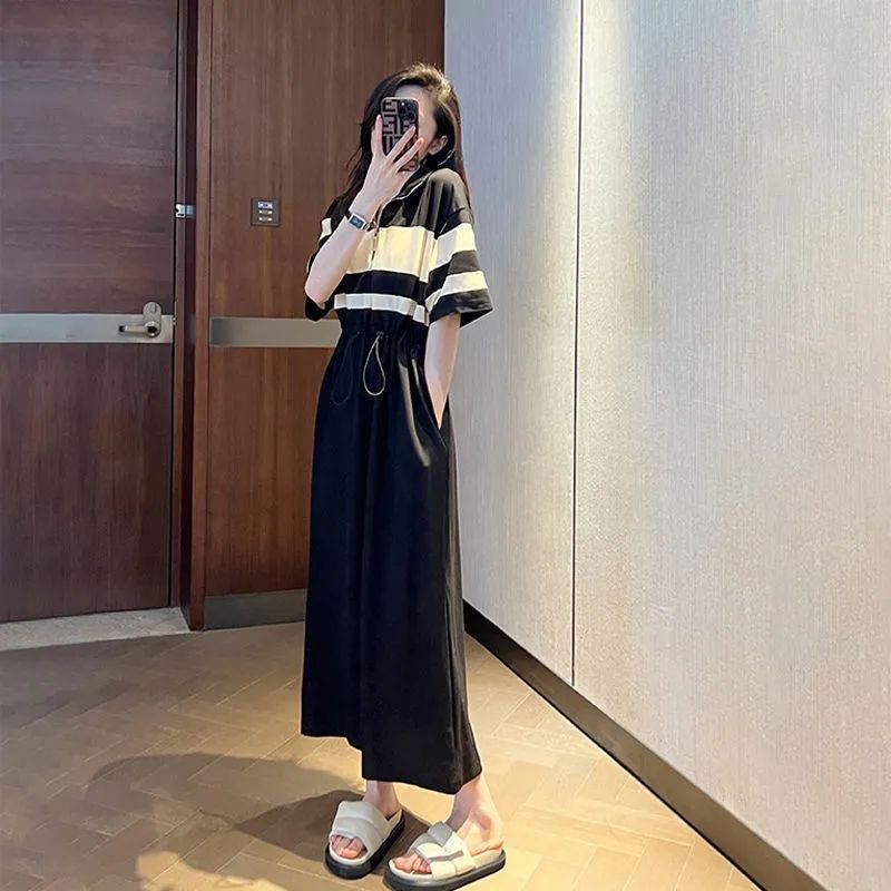 Fashion Lapel Zipper Shirring  - Summer Clothing Young Women ulasan dan harga