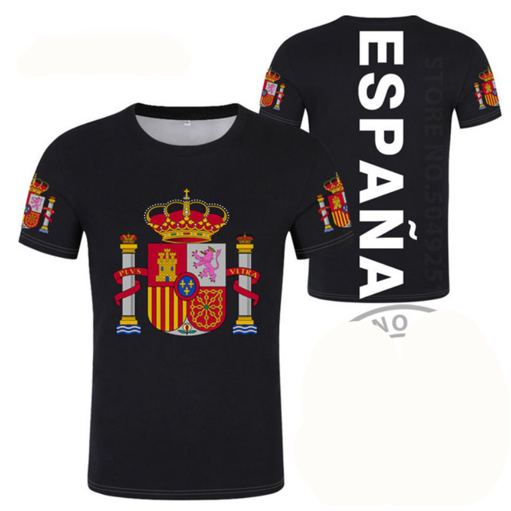Spain Football Jersey 3D Proud - Summer Clothing In Spanish ulasan dan harga