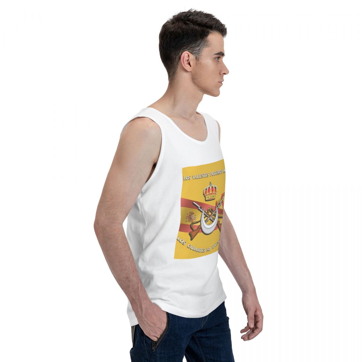 Spanish Legion Flag Spain Army - Summer Clothing In Spanish ulasan dan harga