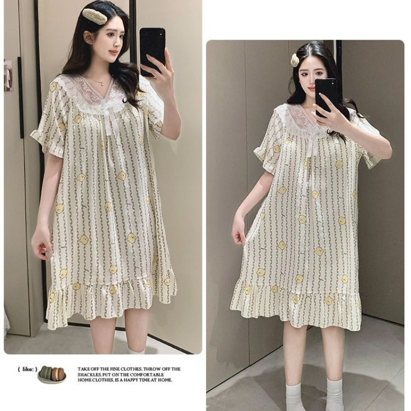 Plus Size Sweet Floral Print N - Summer Clothing Collection ulasan dan harga
