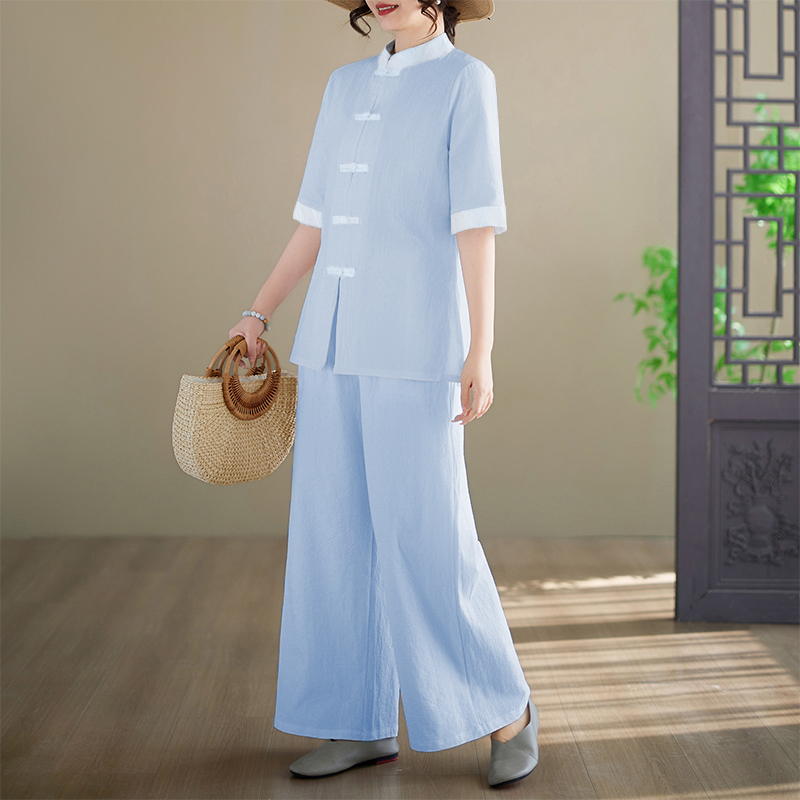 Chinese Style Cotton Linen Tai - Summer Clothing Linen ulasan dan harga