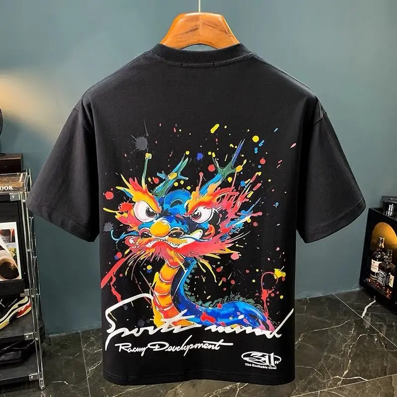 100℅ Cotton T Shirt for Men Wh - Summer Clothing Cheap ulasan dan harga