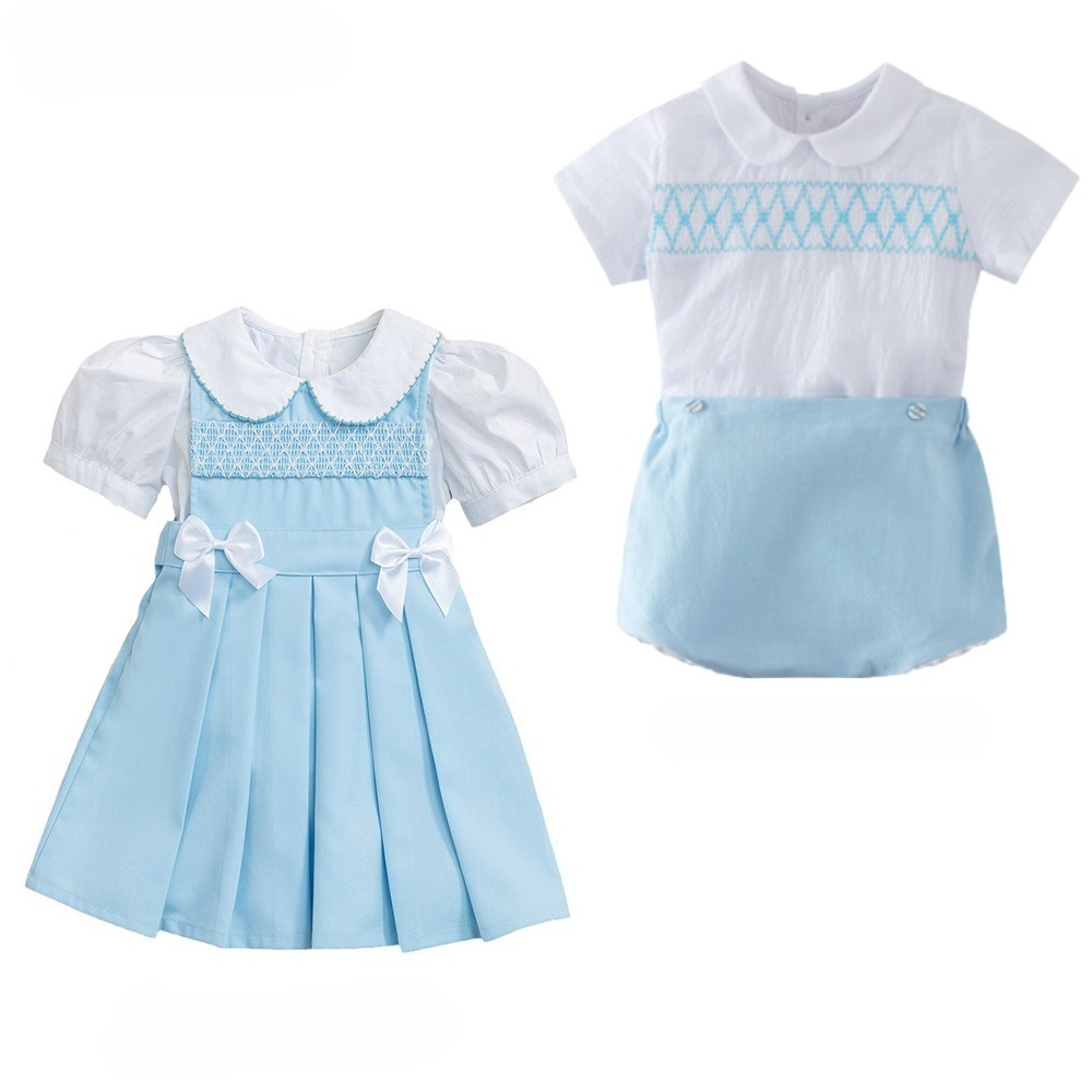 2026 Kids Brother Sister Set S - Summer Clothing In Spanish ulasan dan harga