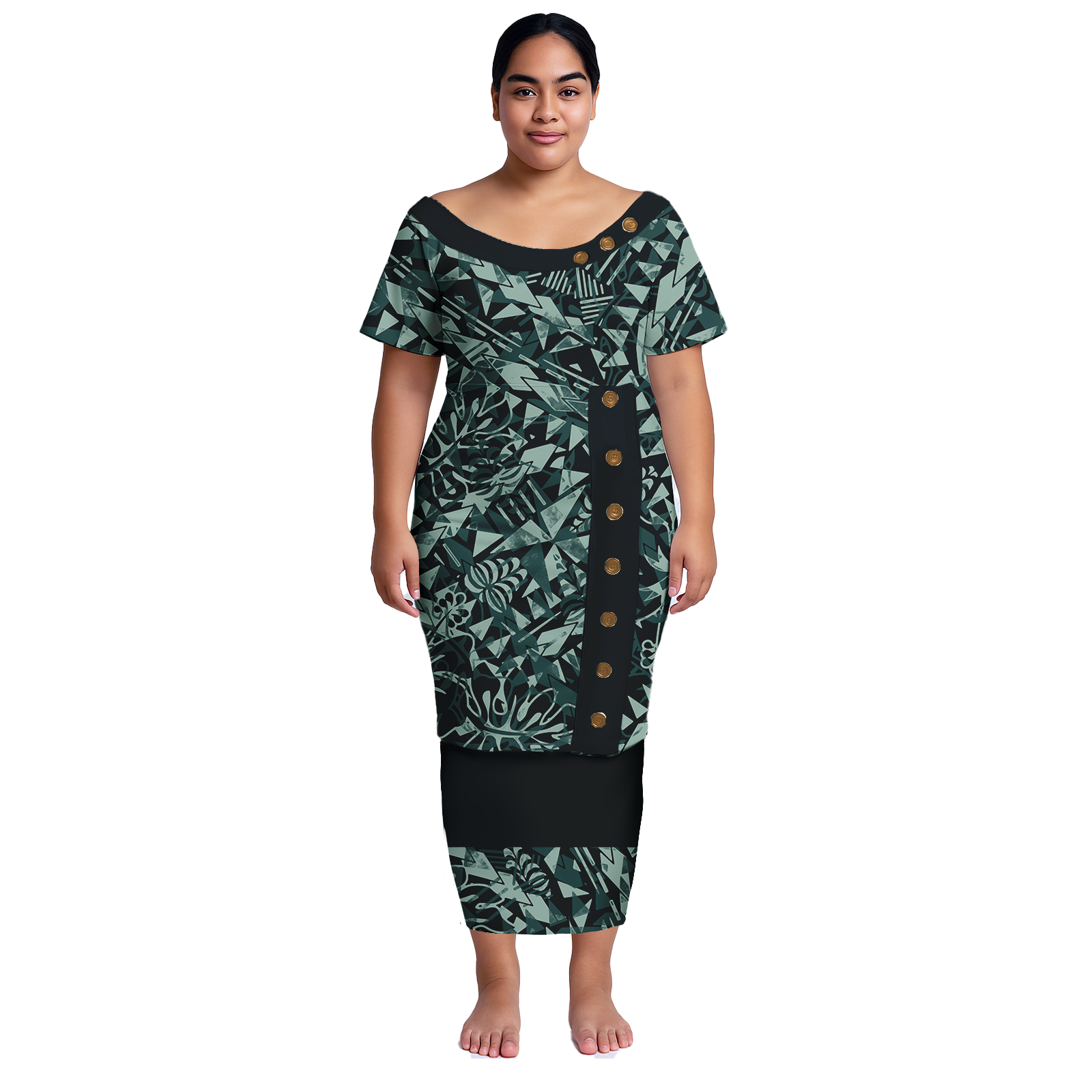 Plus Size Women Dresses Samoan - Summer Alt Clothing ulasan dan harga