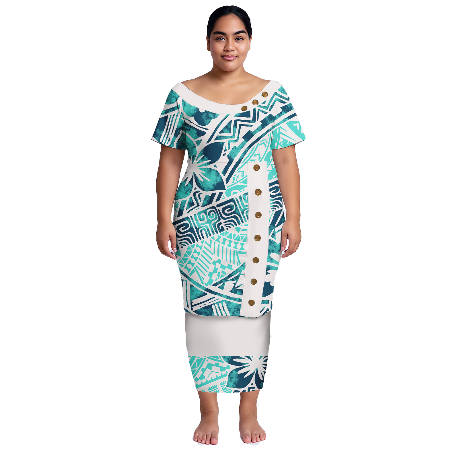 Plus Size Women Dresses Samoan - Summer Alt Clothing ulasan dan harga