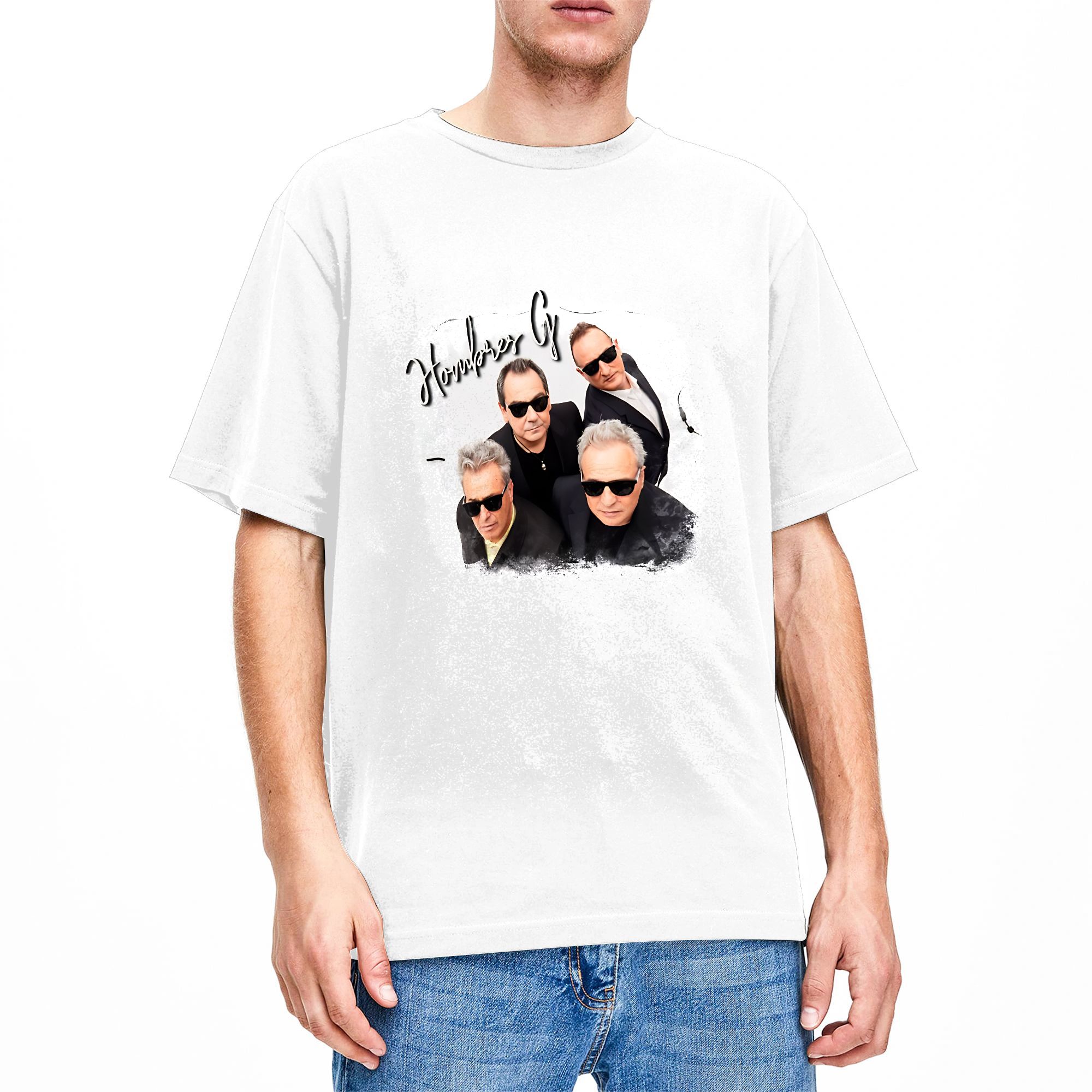 Hombres G Band Rock Spanish T  - Summer Clothing In Spanish ulasan dan harga