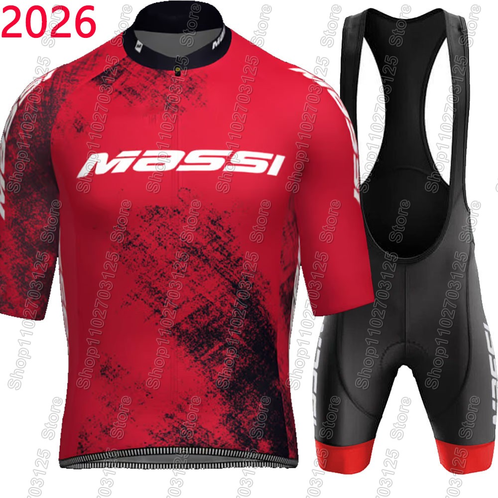 Massi 2026 Team Cycling Jersey - Summer Clothing In Spanish ulasan dan harga