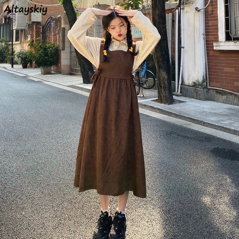 Women Sets Retro Elegant Young - Summer Clothing Young Women ulasan dan harga