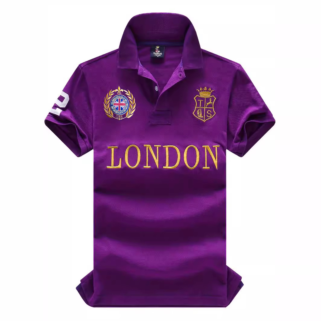 TS London Men's Polo Shirt New - Summer Clothing London ulasan dan harga