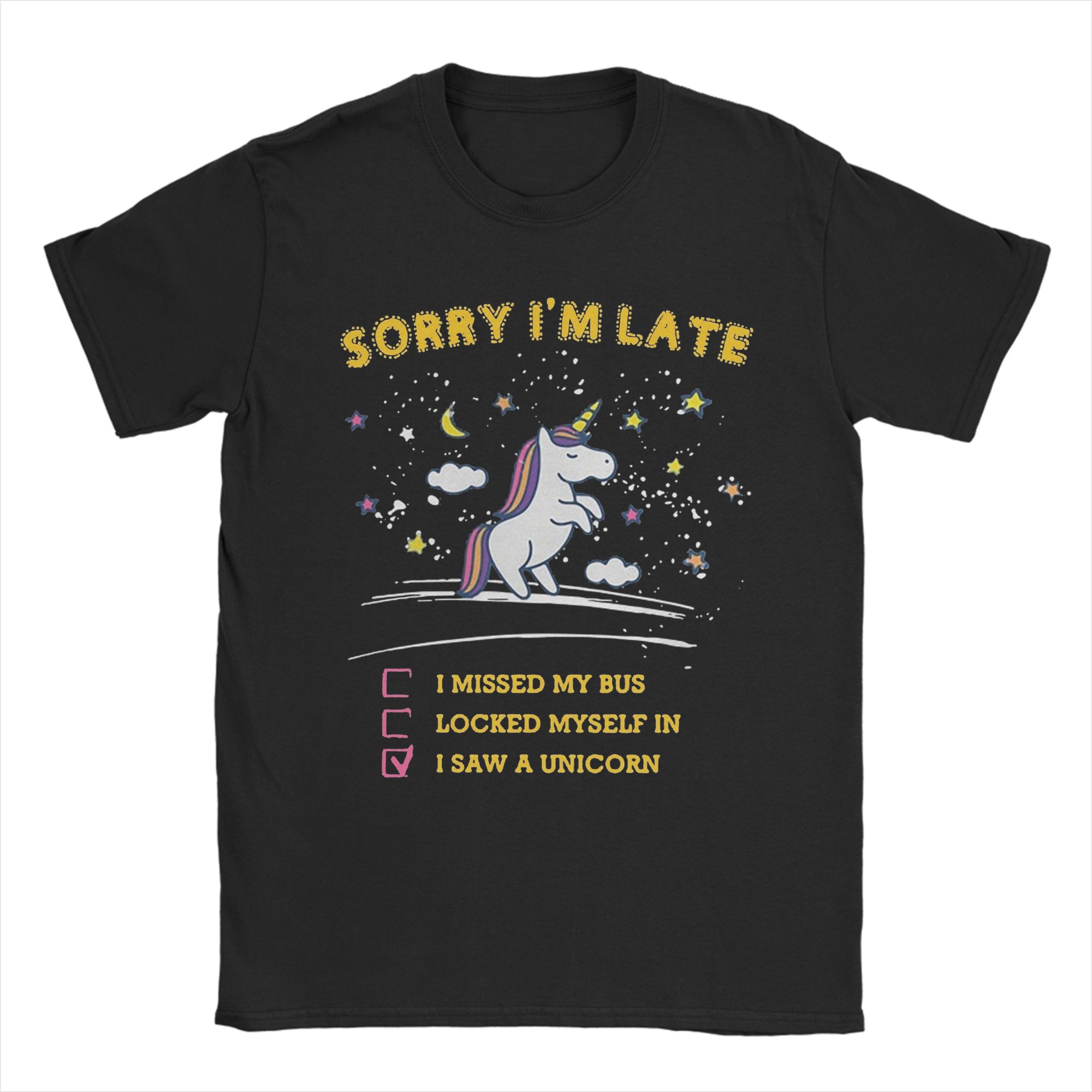 Men Sorry I'm Late I Saw a Uni - Summer Clothing Ideas Men ulasan dan harga