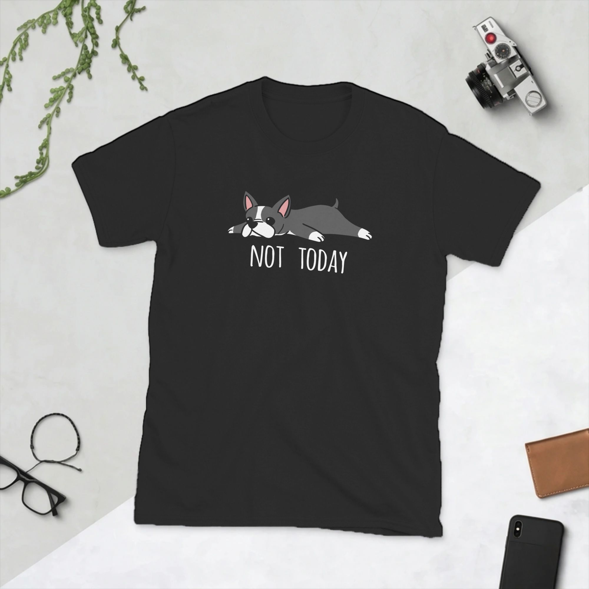 Funny Not Today Boston Terrier - Summer Clothing Ideas Men ulasan dan harga