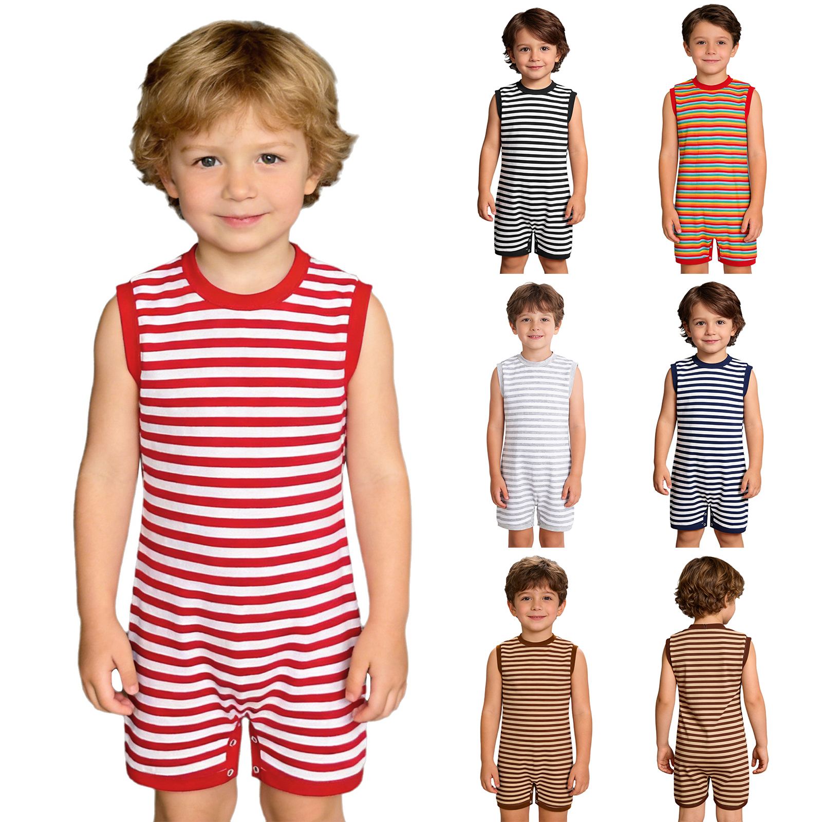 Kid Boys Girls One-piece Speci - Summer Clothing Needs ulasan dan harga