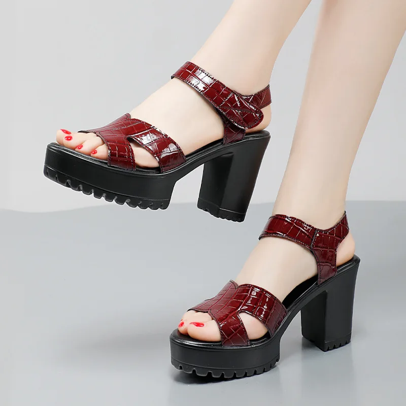 32-43 Genuine Leather Women Sa - Summer Clothing Collection ulasan dan harga