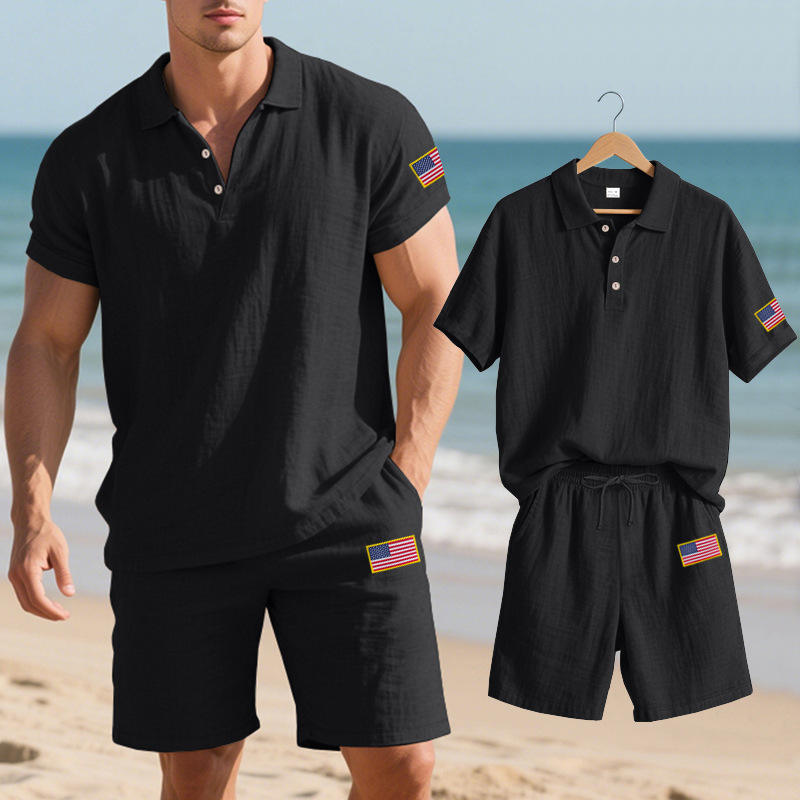 Summer Men's Casual Linen Inde - Summer Clothing Linen ulasan dan harga