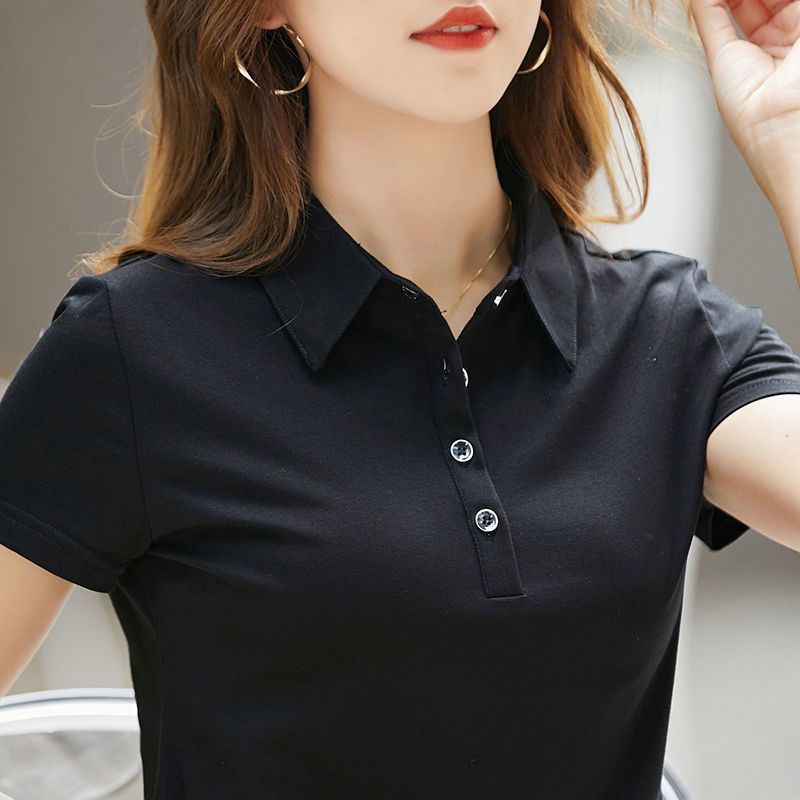Female Tee Slim 100℅ Cotton Pl - Summer Clothing Cheap ulasan dan harga
