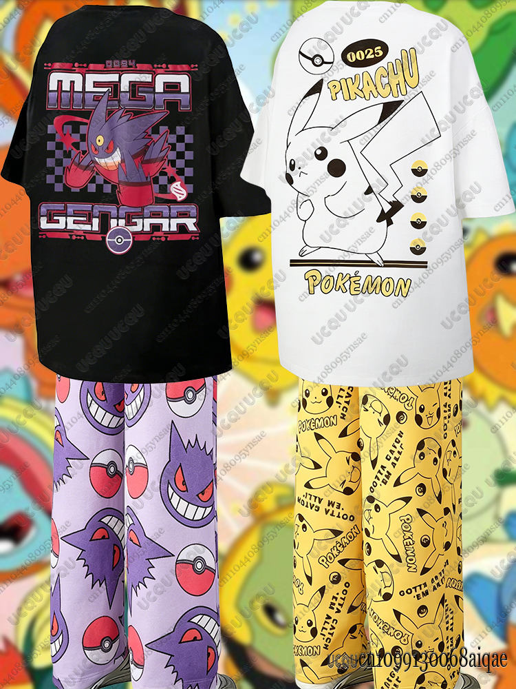 2026 Anime Pikachu&Gengar Summ - Summer Alt Clothing ulasan dan harga