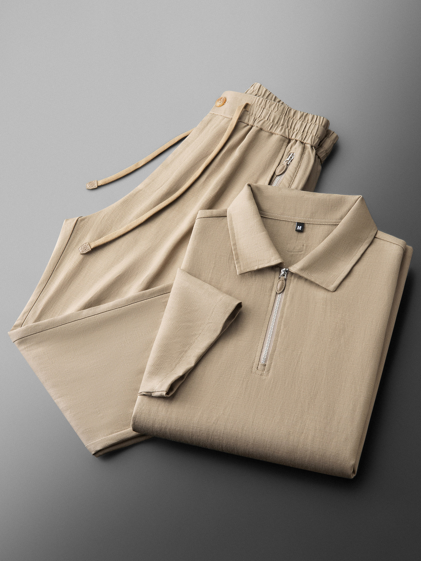 Summer high-end texture relaxe - Summer Clothing Linen ulasan dan harga