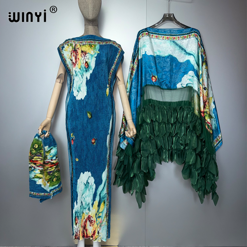 WINYI Boho beach Pleated slim  - Summer Alt Clothing ulasan dan harga
